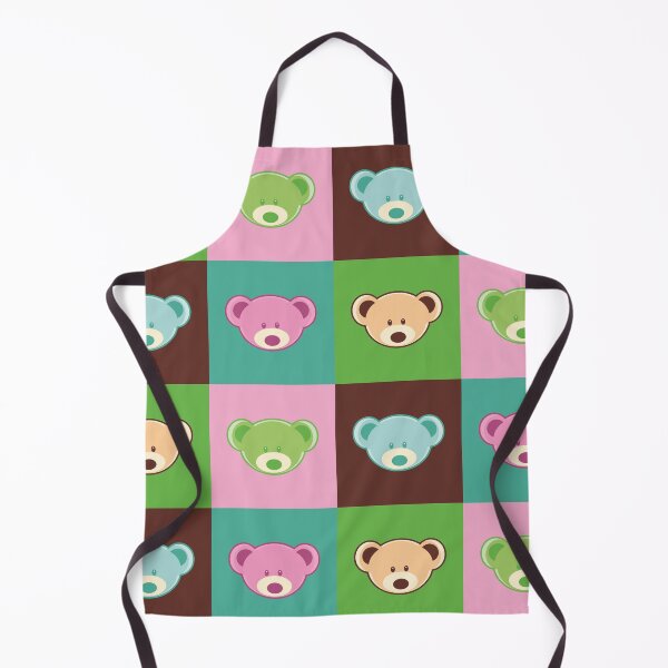 Item preview, cute illustrated bear faces designed and sold by hateeyes.