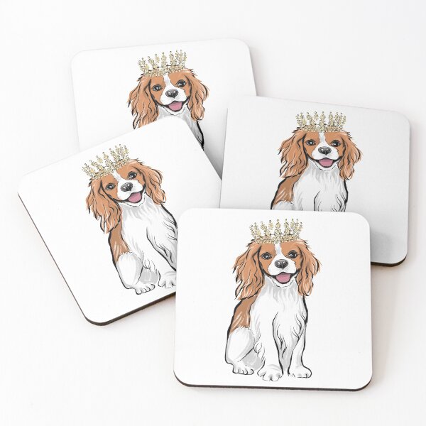 Item preview, Cavalier King Spaniel fashion illustration  designed and sold by Lalanacliparts.