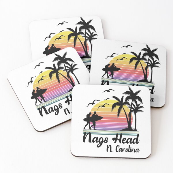 Item preview, Nags Head North Carolina Seaside Retro Sunset designed and sold by Home-Spirit.