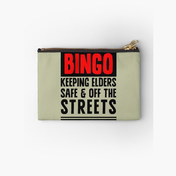 Item preview, BINGO - keeping elders safe and off the streets designed and sold by sandpiperstudio.