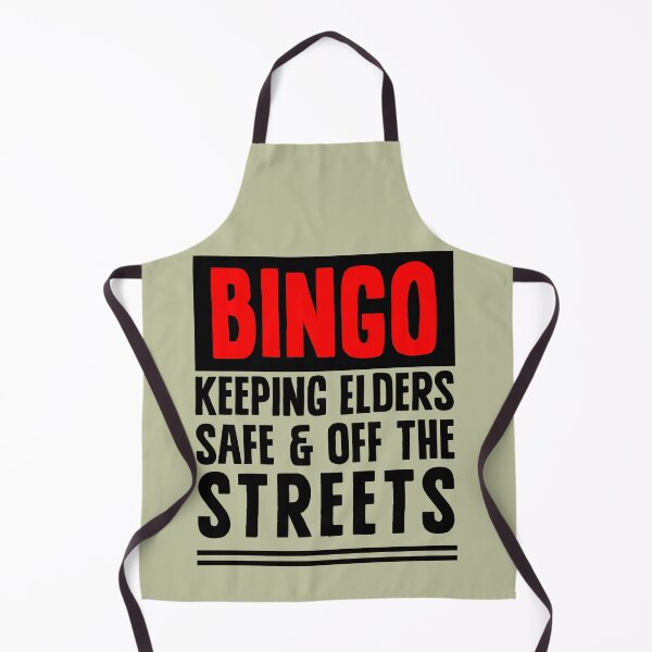 Item preview, BINGO - keeping elders safe and off the streets designed and sold by sandpiperstudio.