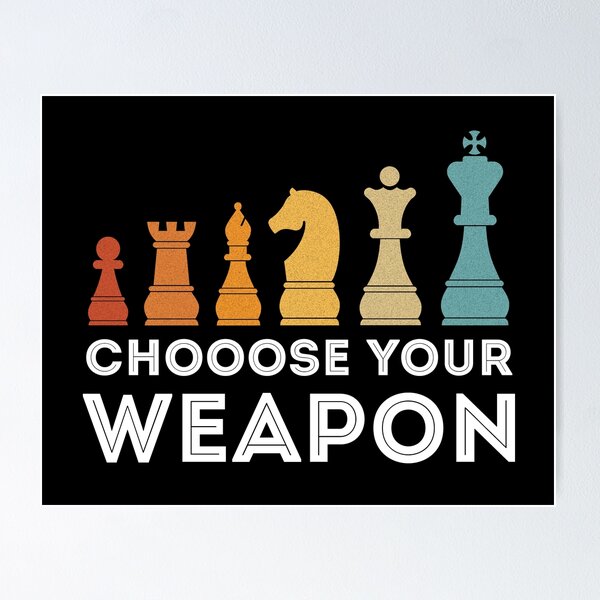 Cool Red Power Pieces Of The Chess Board Art Print by Created Prototype