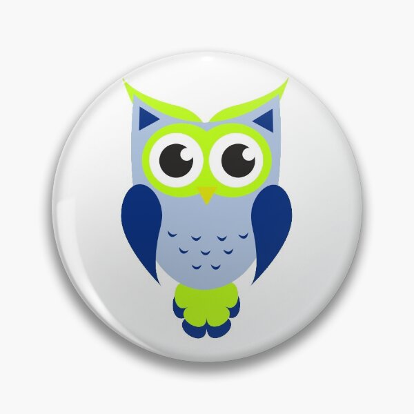 Item preview, Blue Owl  designed and sold by ladypennyface.