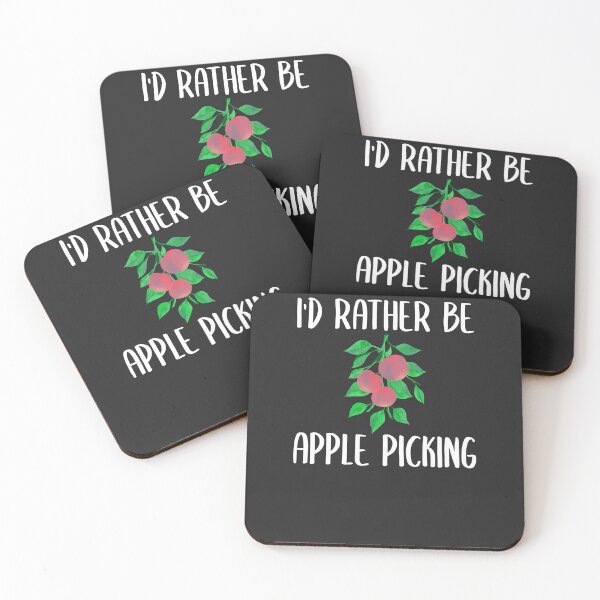 Item preview, I'd Rather Be Apple Picking Fruit Picking Gift designed and sold by EricJP.