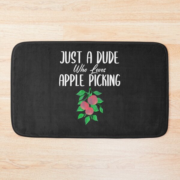 Item preview, Just A Dude Who Loves Apple Picking Fruit Picking Gift designed and sold by EricJP.