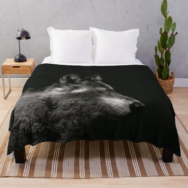 Item preview, black wolf designed and sold by hateeyes.