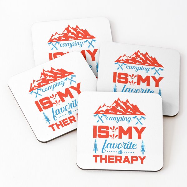Item preview, Camping Is My Favorite Therapy  designed and sold by ecdato.