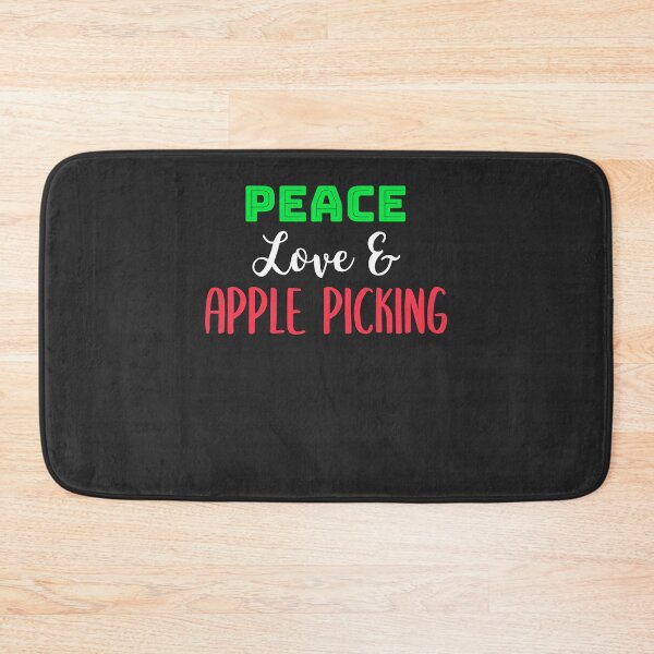 Item preview, Peace Love And Apple Picking Fruit Picking Gift designed and sold by EricJP.