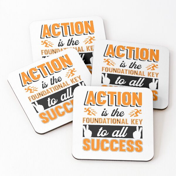 Item preview, Action Is The Foundation Key to All Success designed and sold by Fine Art California.