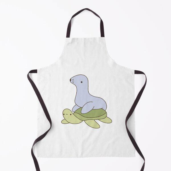 Item preview, Sea Lion on Turtle designed and sold by line-on-line.