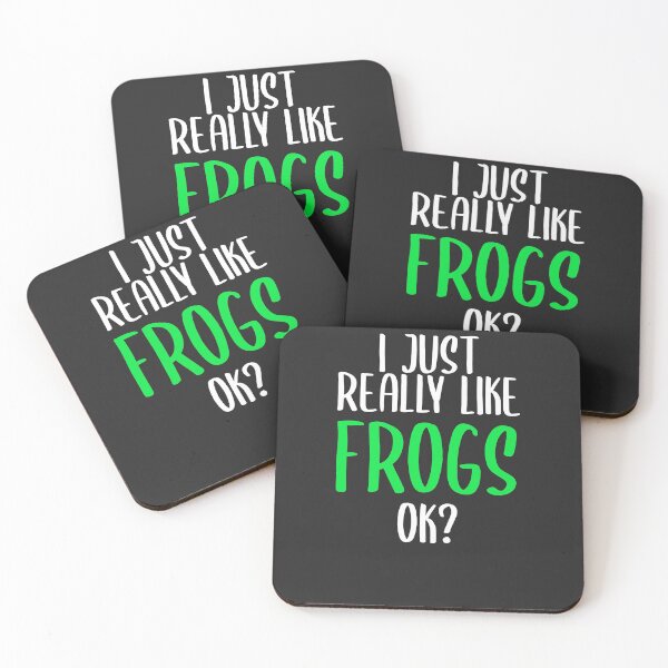 Item preview, I Just Really Like Frogs Ok Frog Lover Gift designed and sold by EricJP.