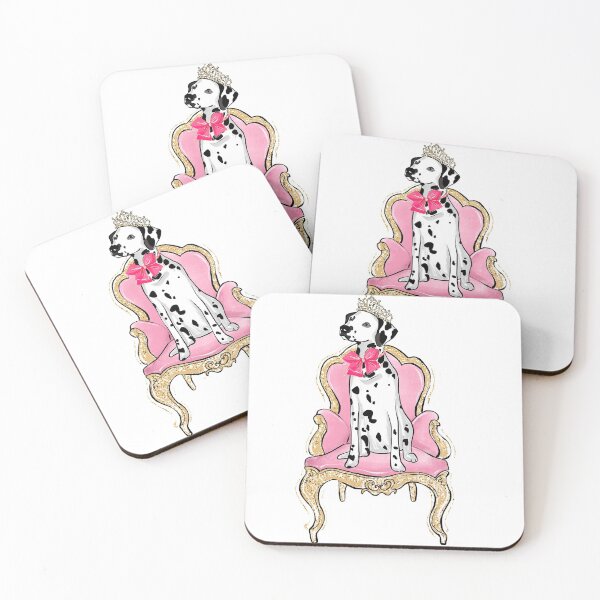 Item preview, Dalmatian dog fashion on armchair illustration  designed and sold by Lalanacliparts.