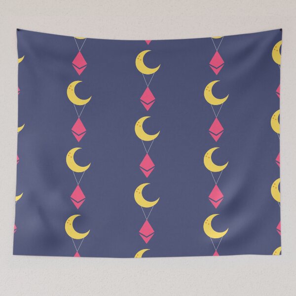 Item preview, Ethereum Hanging On The Moon Color Version designed and sold by Unworldly.