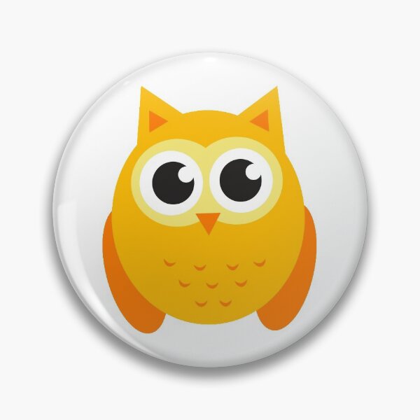 Item preview, Cute Orange Sunkist Owl designed and sold by ladypennyface.