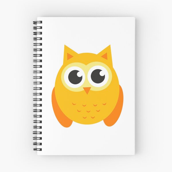 Item preview, Cute Orange Sunkist Owl designed and sold by ladypennyface.