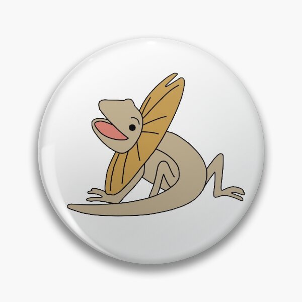 Frilled Neck Lizard Pin
