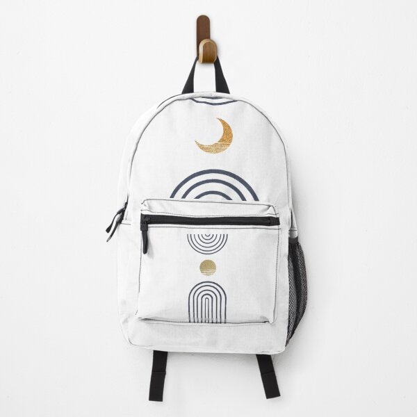 Item preview, Estilo minimalista boho con forma abstracta y luna. designed and sold by weedezign.