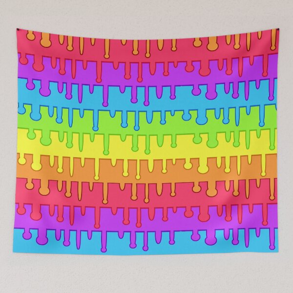 Item preview, Cartoon Rainbow Drip designed and sold by Sixthsun.