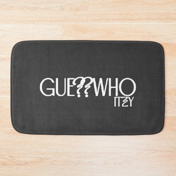 Item preview, ITZY Guess Who Logo designed and sold by kpopbuzzer.