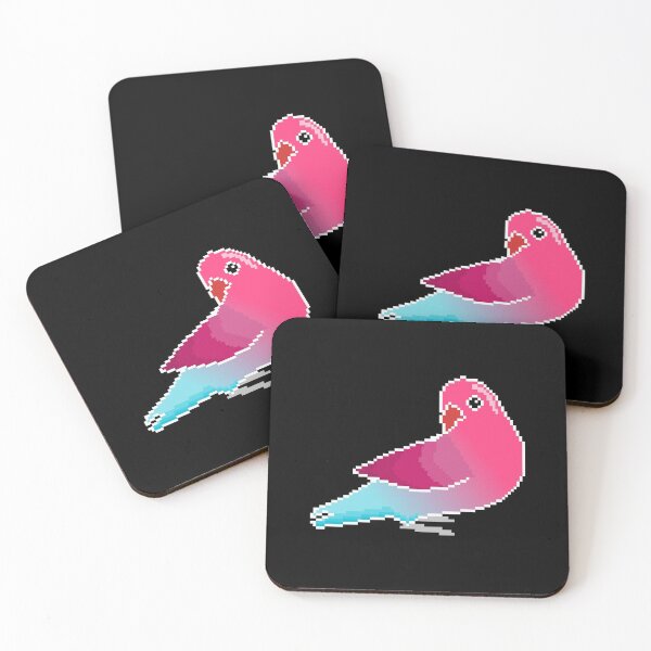 Item preview, Aesthetic Parrot Pixel Art designed and sold by buttsmcgoo9.