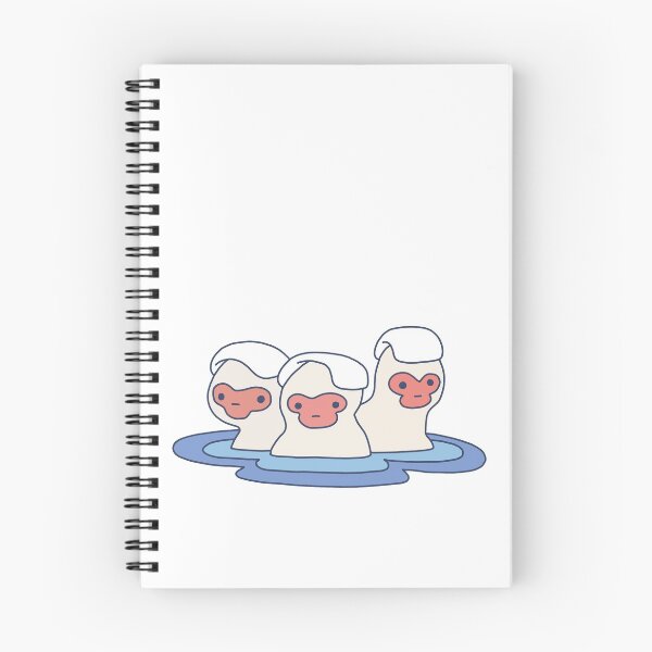 Item preview, Snow monkey Onsen designed and sold by line-on-line.