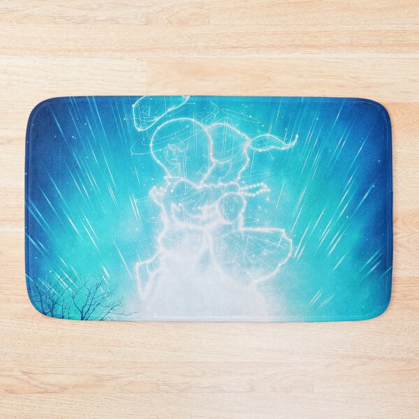 Item preview, Cosmo + Celeste ( Colorful Cosmological Night Sky Couple in Love Ice Blue ) designed and sold by badbugs.