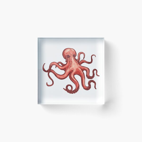 Item preview, Orange Octopus  designed and sold by treasure-crafts.