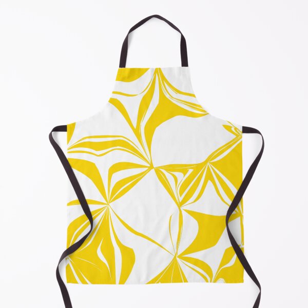 Item preview, Yellow abstract wavy pattern designed and sold by BLMcreations.