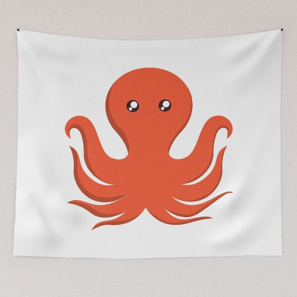 Item preview, Orange Octopus  designed and sold by treasure-crafts.