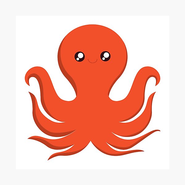 Item preview, Orange Octopus  designed and sold by treasure-crafts.