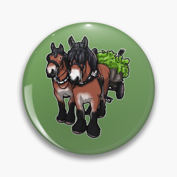 Item preview, Carriage Driving Horses Cold Blood Gift Funny designed and sold by Jaana Kern.