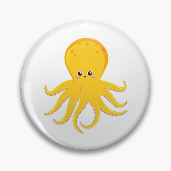 Item preview, Yellow Octopus  designed and sold by treasure-crafts.