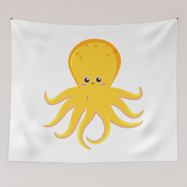 Item preview, Yellow Octopus  designed and sold by treasure-crafts.