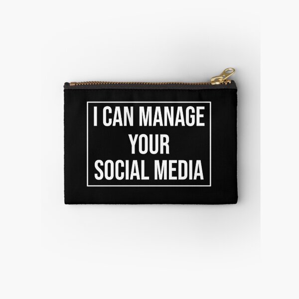 Item preview, I Can Manage Your Social Media designed and sold by DesignsForest.