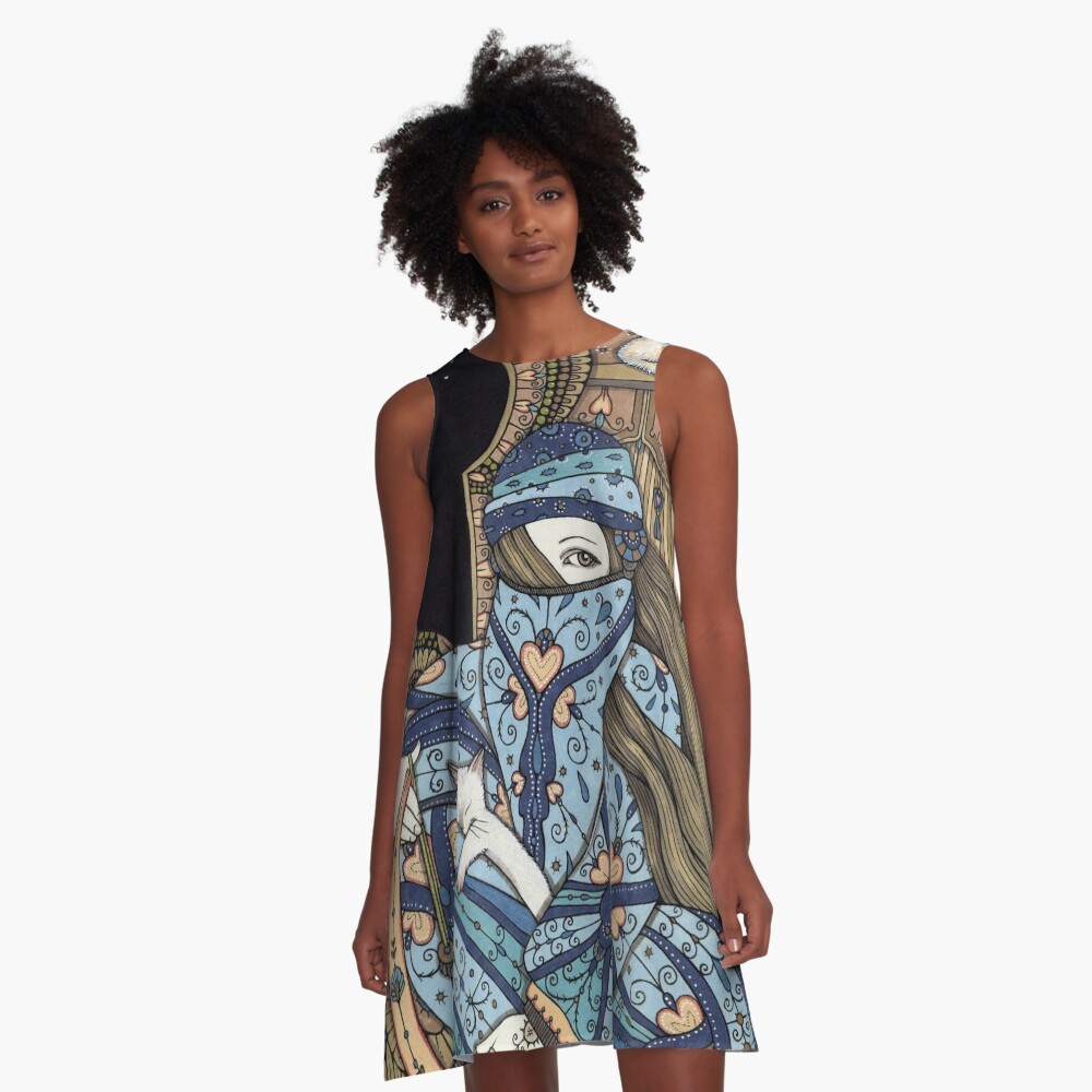 Item preview, A-Line Dress designed and sold by AnitaInverarity.