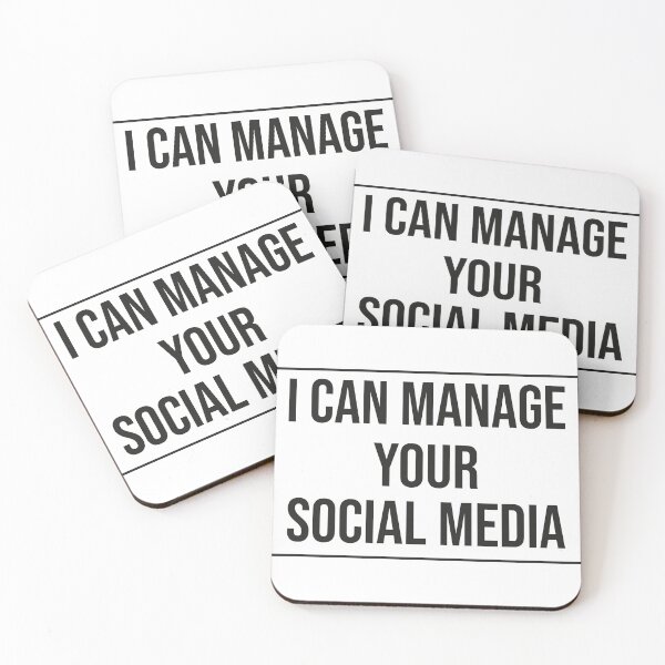 Item preview, I Can Manage Your Social Media designed and sold by DesignsForest.