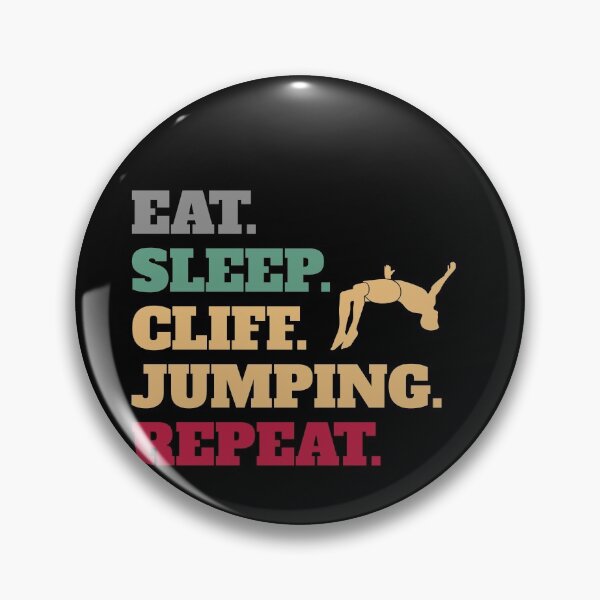 Item preview, Eat Sleep Cliff Jumping Jumper Repeat designed and sold by Salvadax.