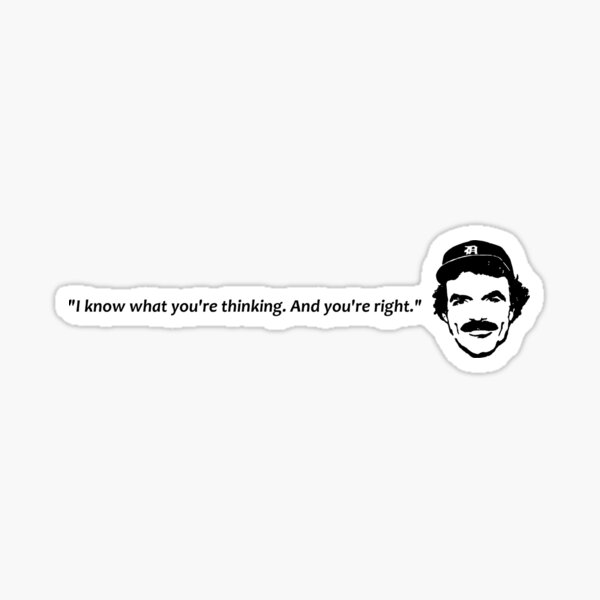 Magnum Zitat Sticker