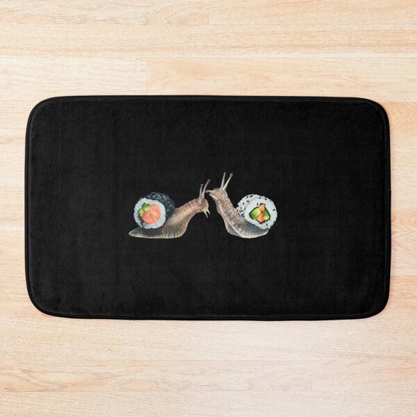 Item preview, Super Cute Sushi Snails Greeting Eachother designed and sold by Couartney.