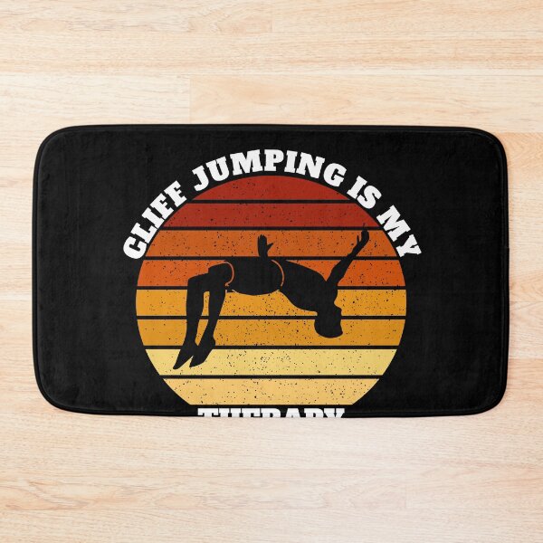 Item preview, Funny Cliff Jumping Is My Therapy designed and sold by Salvadax.