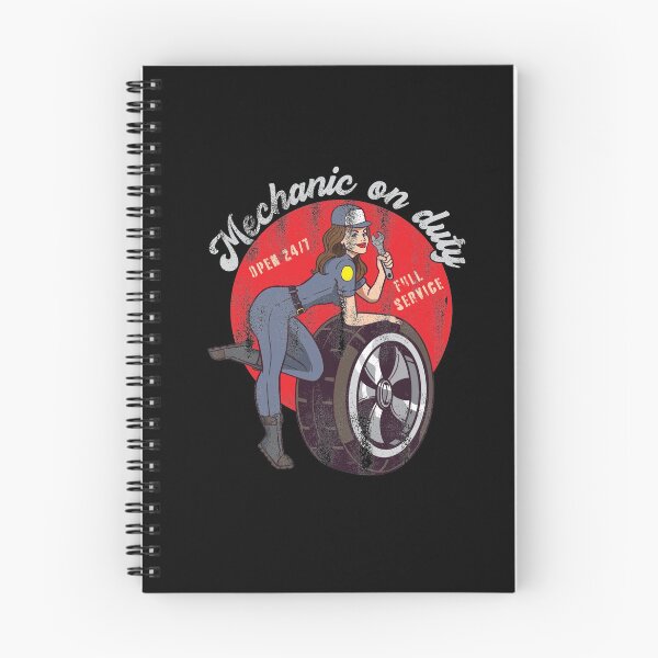 Item preview, Mechanic on Duty Repair girl Auto Repair designed and sold by FalkDania.