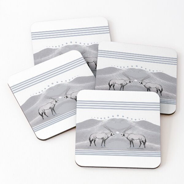 Item preview, Desert Resilience Dune Antelope Denim Blue Grey designed and sold by SpiritGifts.