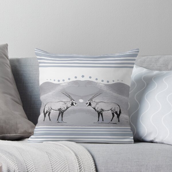 Artikelvorschau, Desert Resilience Dune Antilope Denim Blau Grau entworfen und verkauft von SpiritGifts.