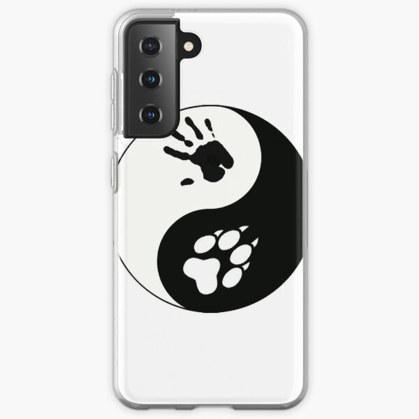 Bear Therian Ying Yang Sticker (Square) Bear Therian Ying Yang