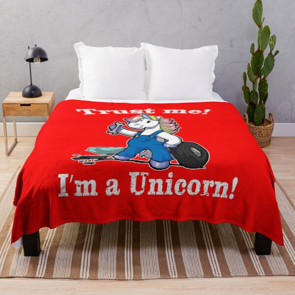 Item preview, Funny cartoon unicorn auto mechanic gift designed and sold by Jaana Kern.