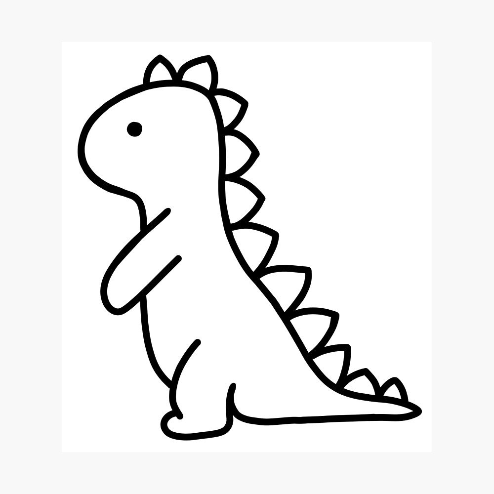 Tiny Dino Poster