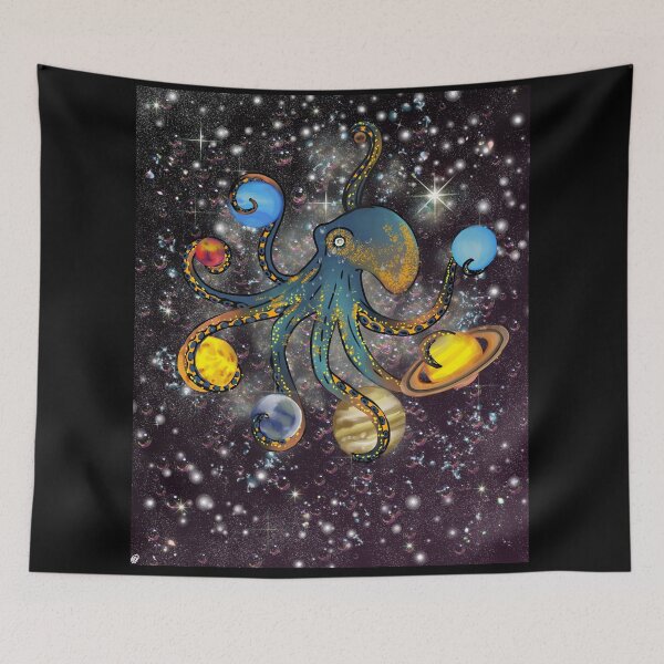Item preview, Space Octopus designed and sold by IdrisRose.