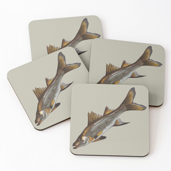 Item preview, tarpon snook fish sticker designed and sold by vantabats.