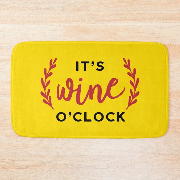 Item preview, IT'S WINE WINE O'CLOCK designed and sold by SOLSKETCHES.