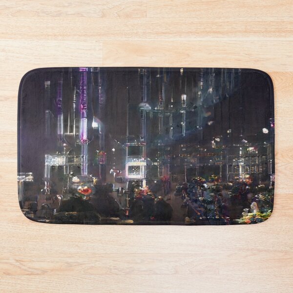 Item preview, Abstract Solarpunk Future City designed and sold by BioDigital-Jazz.